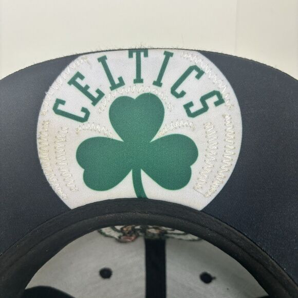 Boston Celtics Adidas Hat SnapBack Flat Brim Adjustable Lucky The Leprechaun NBA - Picture 7 of 10